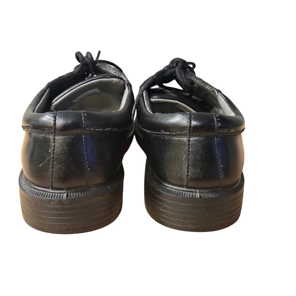 Deer Stags 902‎ Mens Black Leather Dress Shoes  Size 11M Williamsburg